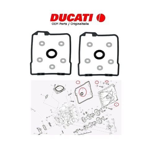 Kit guarnizioni coperchio